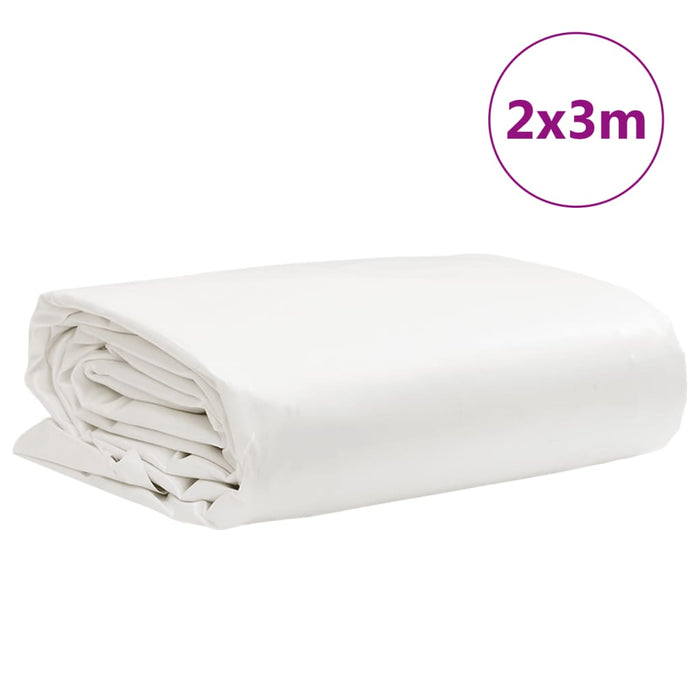 Prelată, alb, 2x3 m, 650 g/m² WALTI