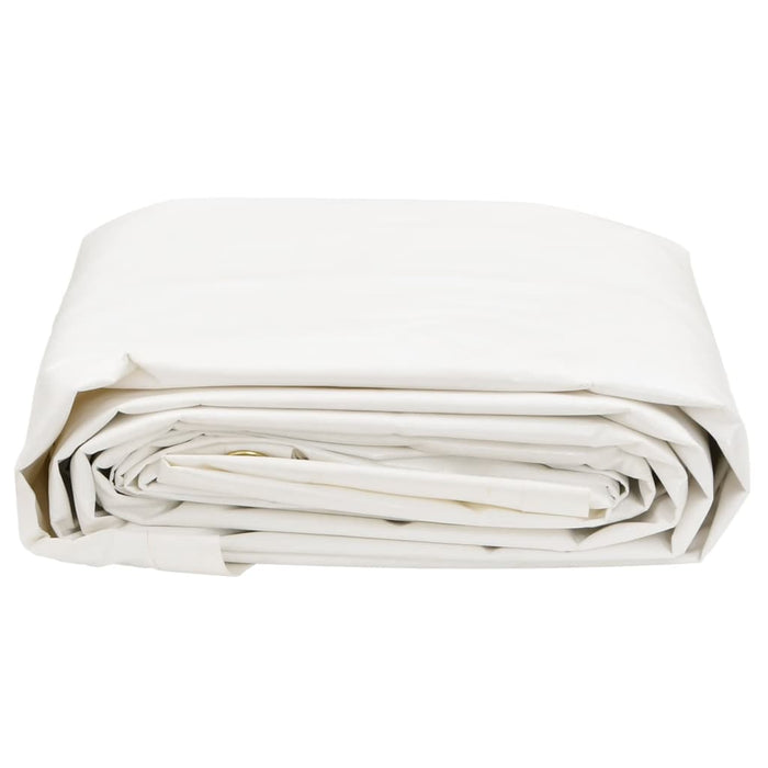 Prelată, alb, Ø 2,6 m, 650 g/m² WALTI