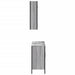 Set mobilier de baie, 2 piese, gri sonoma, lemn prelucrat - WALTI WALTI