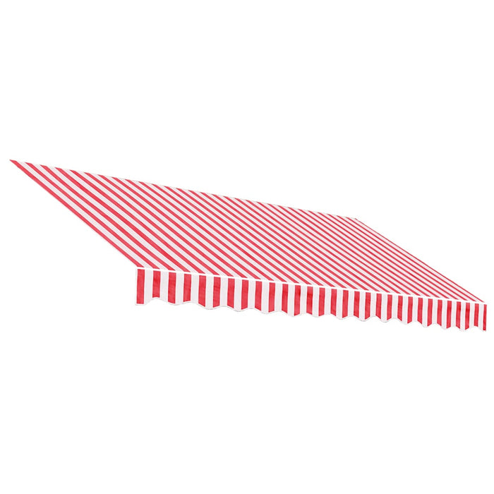 Pânză de rezervă copertină, roșie și albă, 3x2,5 m WALTI