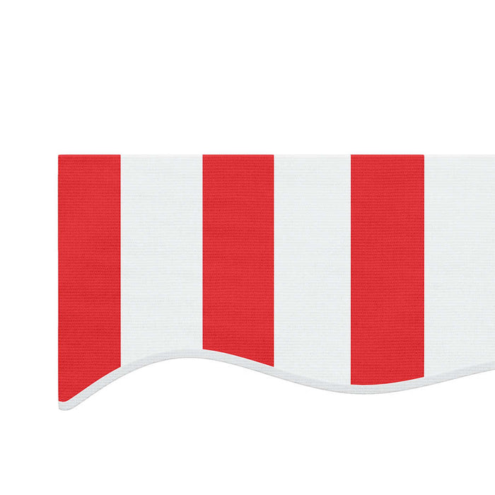 Pânză de rezervă copertină, roșie și albă, 3x2,5 m WALTI