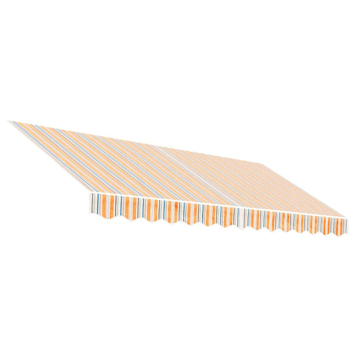 Pânză de rezervă copertină, dungi multicolore, 3,5x2,5 m - WALTI WALTI