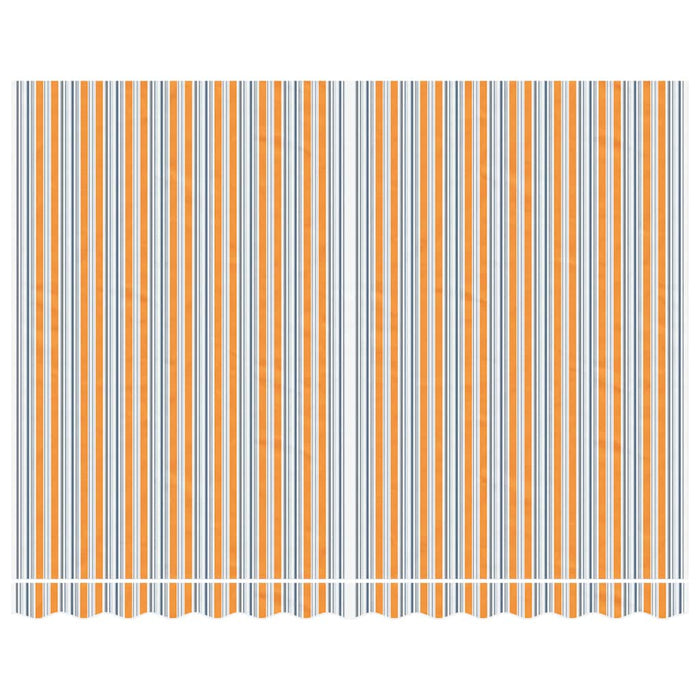Pânză de rezervă copertină, dungi multicolore, 3,5x2,5 m - WALTI WALTI