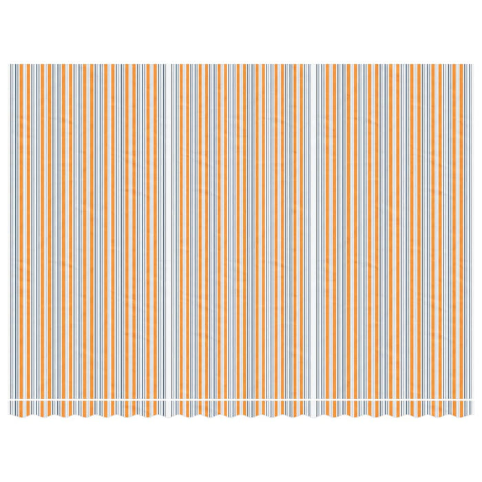Pânză de rezervă copertină, dungi multicolore, 5x3,5 m WALTI