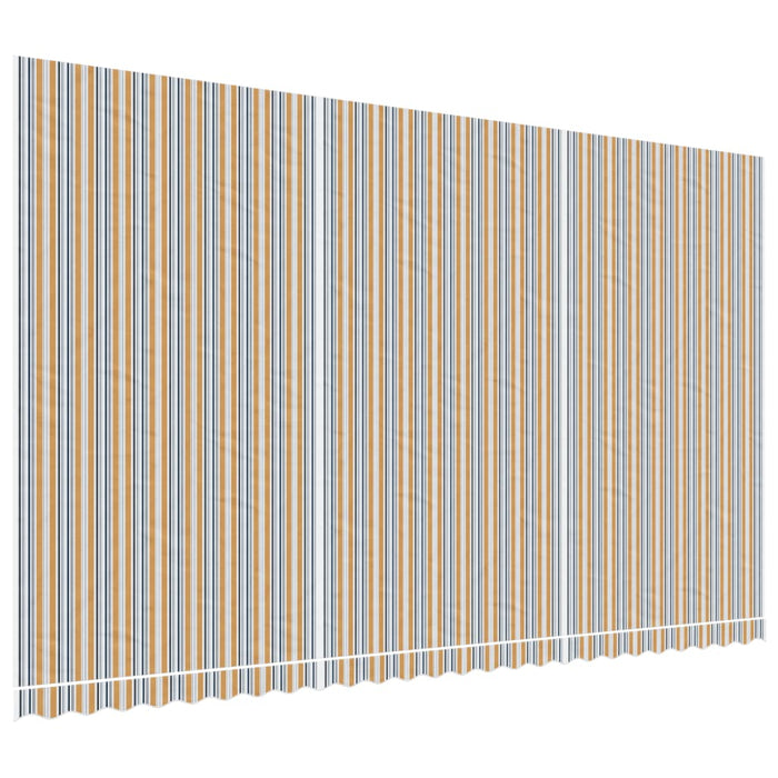 Pânză de rezervă copertină, dungi multicolore, 6x3,5 m WALTI