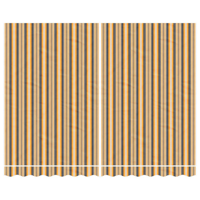 Pânză de rezervă copertină, dungi multicolore, 3,5x2,5 m - WALTI WALTI