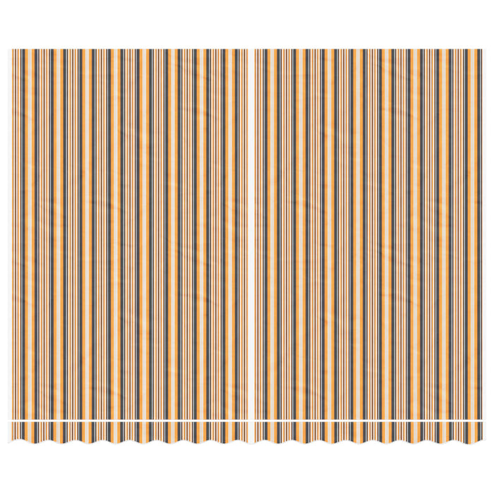 Pânză de rezervă copertină, dungi multicolore, 4x3 m - WALTI WALTI