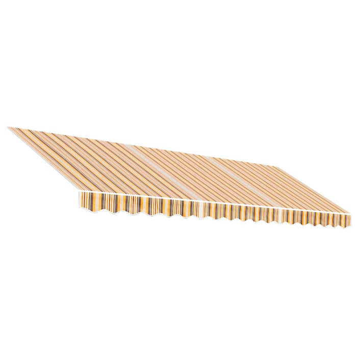 Pânză de rezervă copertină, dungi multicolore, 4,5x3 m - WALTI WALTI