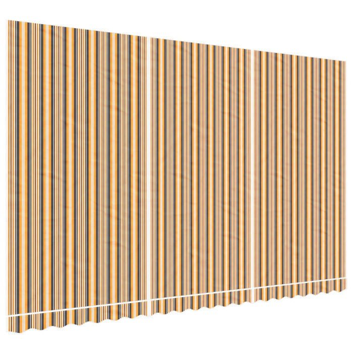 Pânză de rezervă copertină, dungi multicolore, 5x3 m - WALTI WALTI