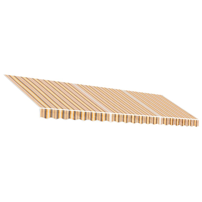 Pânză de rezervă copertină, dungi multicolore, 5x3,5 m WALTI
