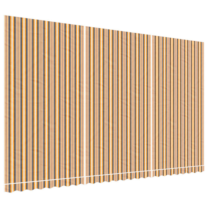 Pânză de rezervă copertină, dungi multicolore, 6x3,5 m - WALTI WALTI