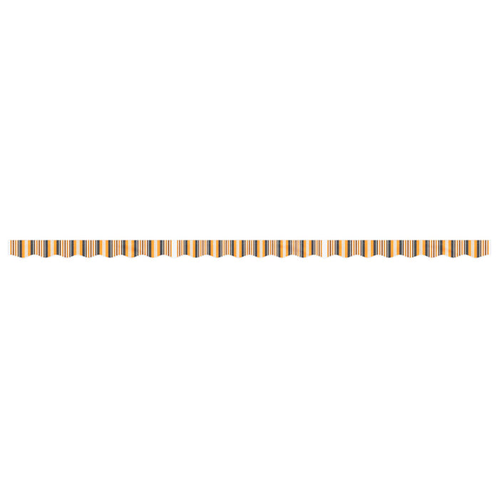 Pânză de rezervă fald copertină, galben și gri, 5 m, dungi WALTI