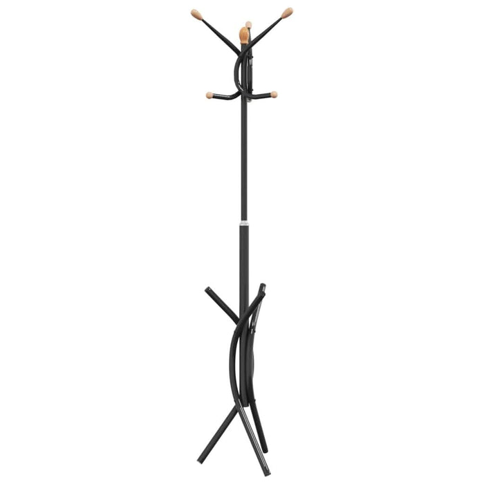 Cuier de haine, negru, 176 cm, fier vopsit electrostatic - WALTI WALTI