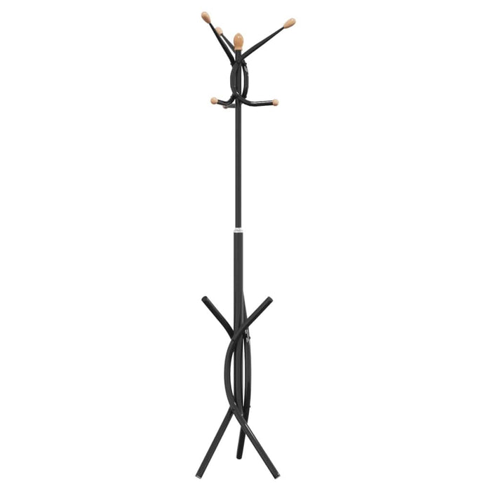 Cuier de haine, negru, 176 cm, fier vopsit electrostatic - WALTI WALTI