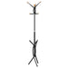 Cuier de haine, negru, 176 cm, fier vopsit electrostatic - WALTI WALTI