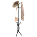 Cuier de haine, negru, 176 cm, fier vopsit electrostatic - WALTI WALTI