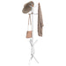 Cuier de haine, alb, 176 cm, fier vopsit electrostatic - WALTI WALTI