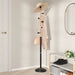 Cuier de haine, negru, 177 cm, fier vopsit electrostatic - WALTI WALTI