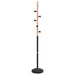 Cuier de haine, negru, 177 cm, fier vopsit electrostatic - WALTI WALTI