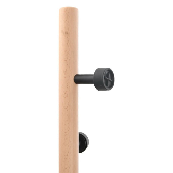 Cuier de haine, negru, 177 cm, fier vopsit electrostatic - WALTI WALTI