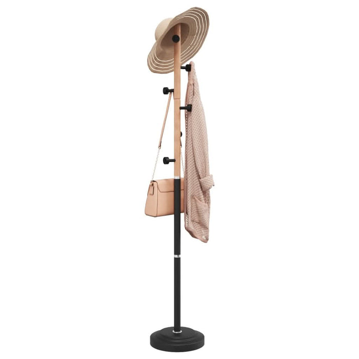 Cuier de haine, negru, 177 cm, fier vopsit electrostatic - WALTI WALTI