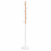 Cuier de haine, alb, 177 cm, fier vopsit electrostatic - WALTI WALTI
