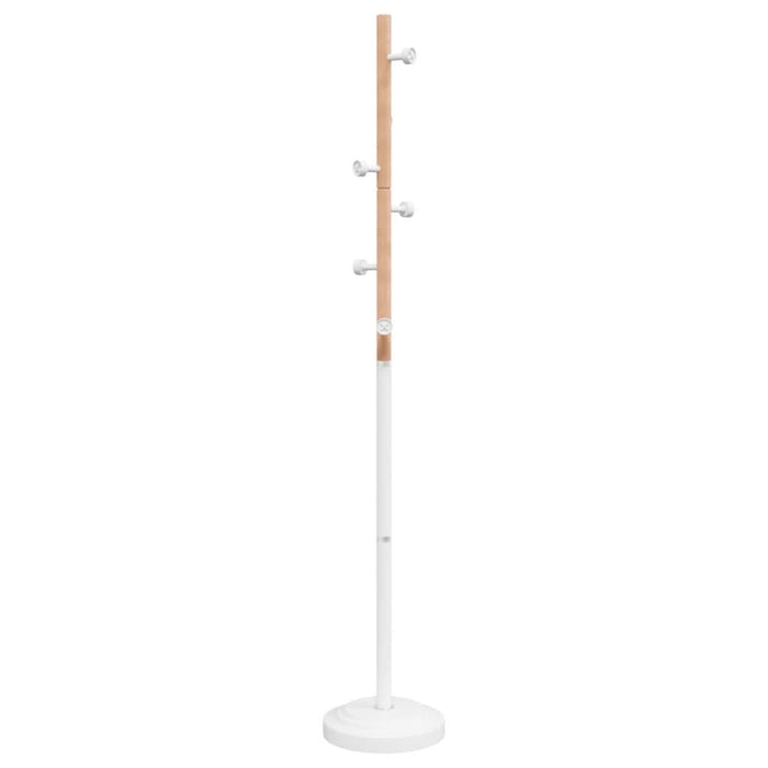Cuier de haine, alb, 177 cm, fier vopsit electrostatic - WALTI WALTI