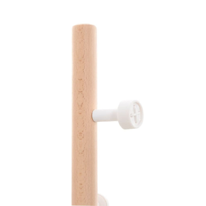 Cuier de haine, alb, 177 cm, fier vopsit electrostatic - WALTI WALTI