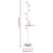 Cuier de haine, albastru, 172 cm, fier vopsit electrostatic - WALTI WALTI