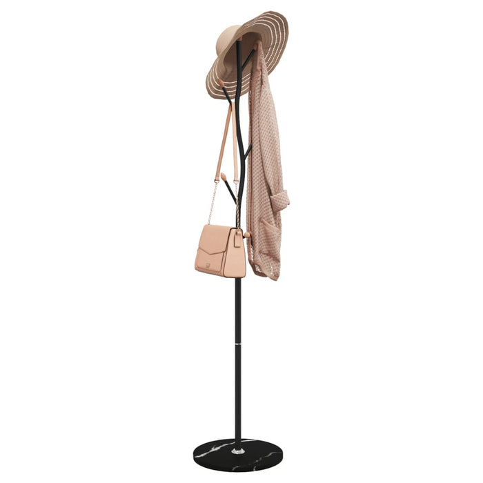 Cuier de haine, negru, 177 cm, fier vopsit electrostatic - WALTI WALTI