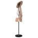 Cuier de haine, negru, 177 cm, fier vopsit electrostatic - WALTI WALTI