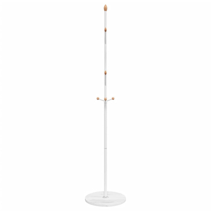 Cuier de haine, alb, 177 cm, fier vopsit electrostatic - WALTI WALTI