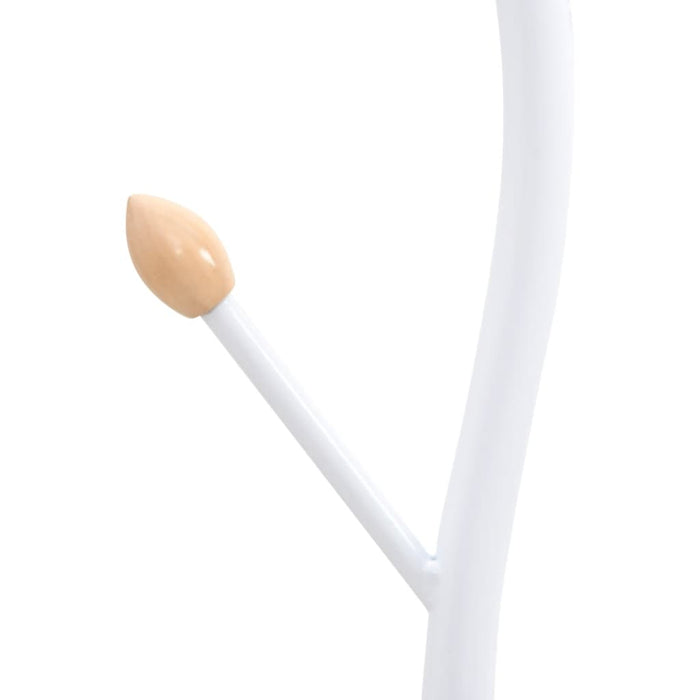 Cuier de haine, alb, 177 cm, fier vopsit electrostatic - WALTI WALTI