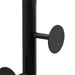 Cuier de haine, negru, 176 cm, fier vopsit electrostatic - WALTI WALTI