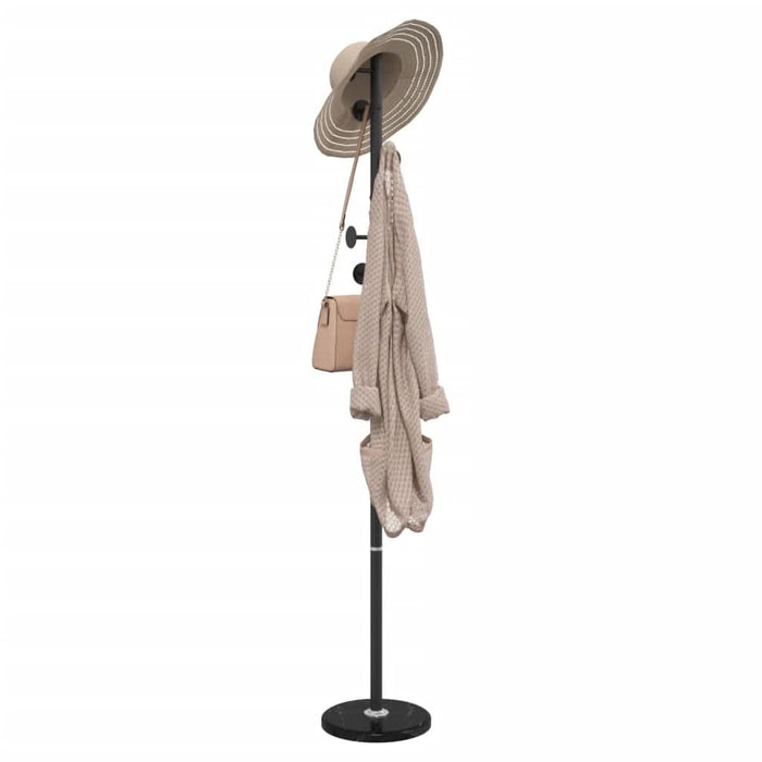 Cuier de haine, negru, 176 cm, fier vopsit electrostatic - WALTI WALTI