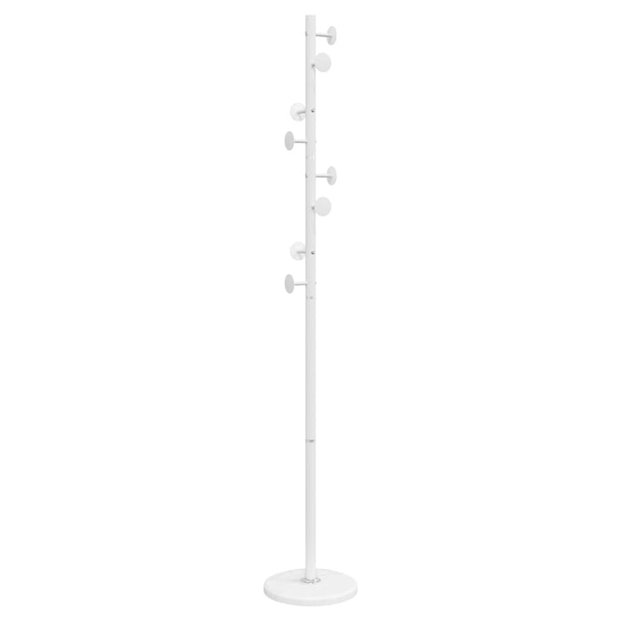 Cuier de haine, alb, 176 cm, fier vopsit electrostatic - WALTI WALTI
