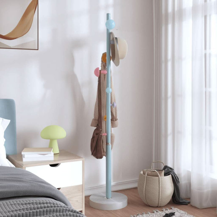 Cuier de haine, albastru, 172 cm, fier vopsit electrostatic - WALTI WALTI