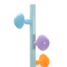 Cuier de haine, albastru, 172 cm, fier vopsit electrostatic - WALTI WALTI