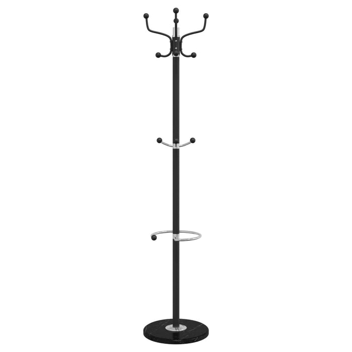 Cuier cu suport umbrelă, negru 180 cm fier vopsit electrostatic - WALTI WALTI
