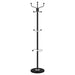 Cuier cu suport umbrelă, negru 180 cm fier vopsit electrostatic - WALTI WALTI