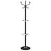 Cuier cu suport umbrelă, negru 180 cm fier vopsit electrostatic - WALTI WALTI