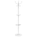 Cuier cu suport umbrelă, alb, 180 cm, fier vopsit electrostatic - WALTI WALTI