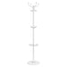 Cuier cu suport umbrelă, alb, 180 cm, fier vopsit electrostatic - WALTI WALTI