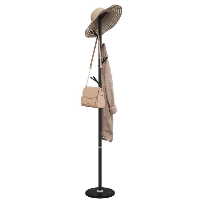 Cuier de haine, negru, 175 cm, fier vopsit electrostatic - WALTI WALTI