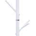 Cuier de haine, alb, 175 cm, fier vopsit electrostatic - WALTI WALTI