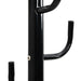 Cuier de haine, negru, 183 cm, fier vopsit electrostatic - WALTI WALTI