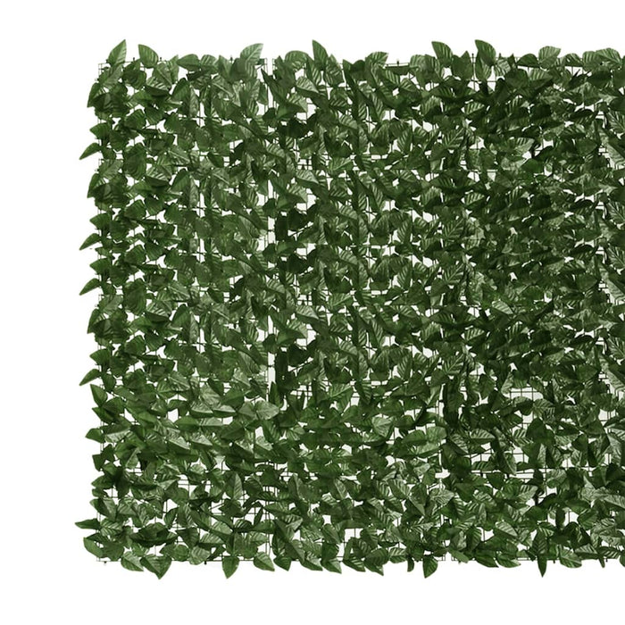 Paravan de balcon, frunze verde închis, 200x150 cm - WALTI WALTI