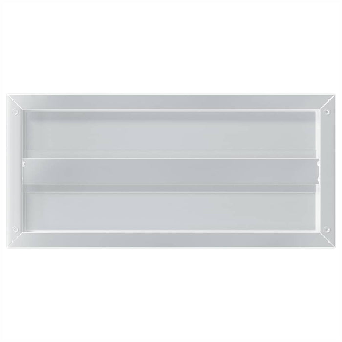 Rafturi de perete, 2 buc. 50x23,5 cm argintiu oțel inoxidabil WALTI