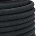 Furtun poros de grădină, negru, 0,6", 50 m, cauciuc - WALTI WALTI