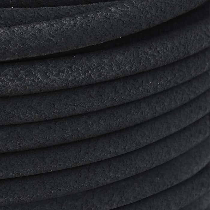 Furtun poros de grădină, negru, 0,6", 100 m, cauciuc - WALTI WALTI